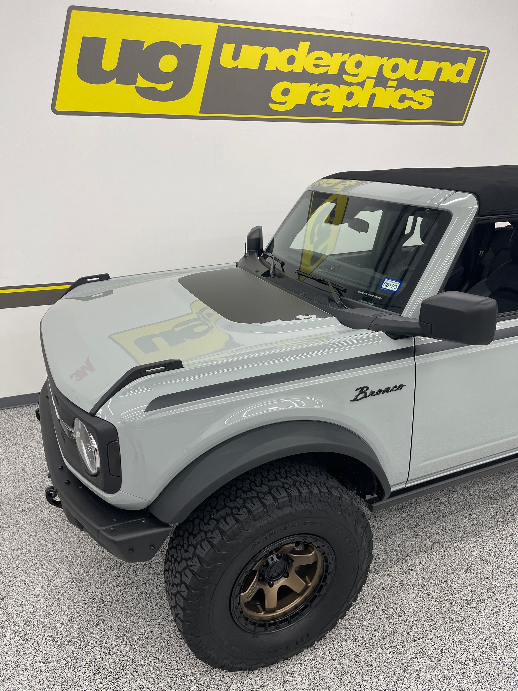 Bronco 2021+ On the Rocks (Pieces) — Underground Graphics