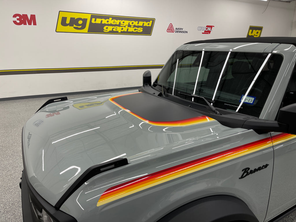 Bronco Stripes — Underground Graphics