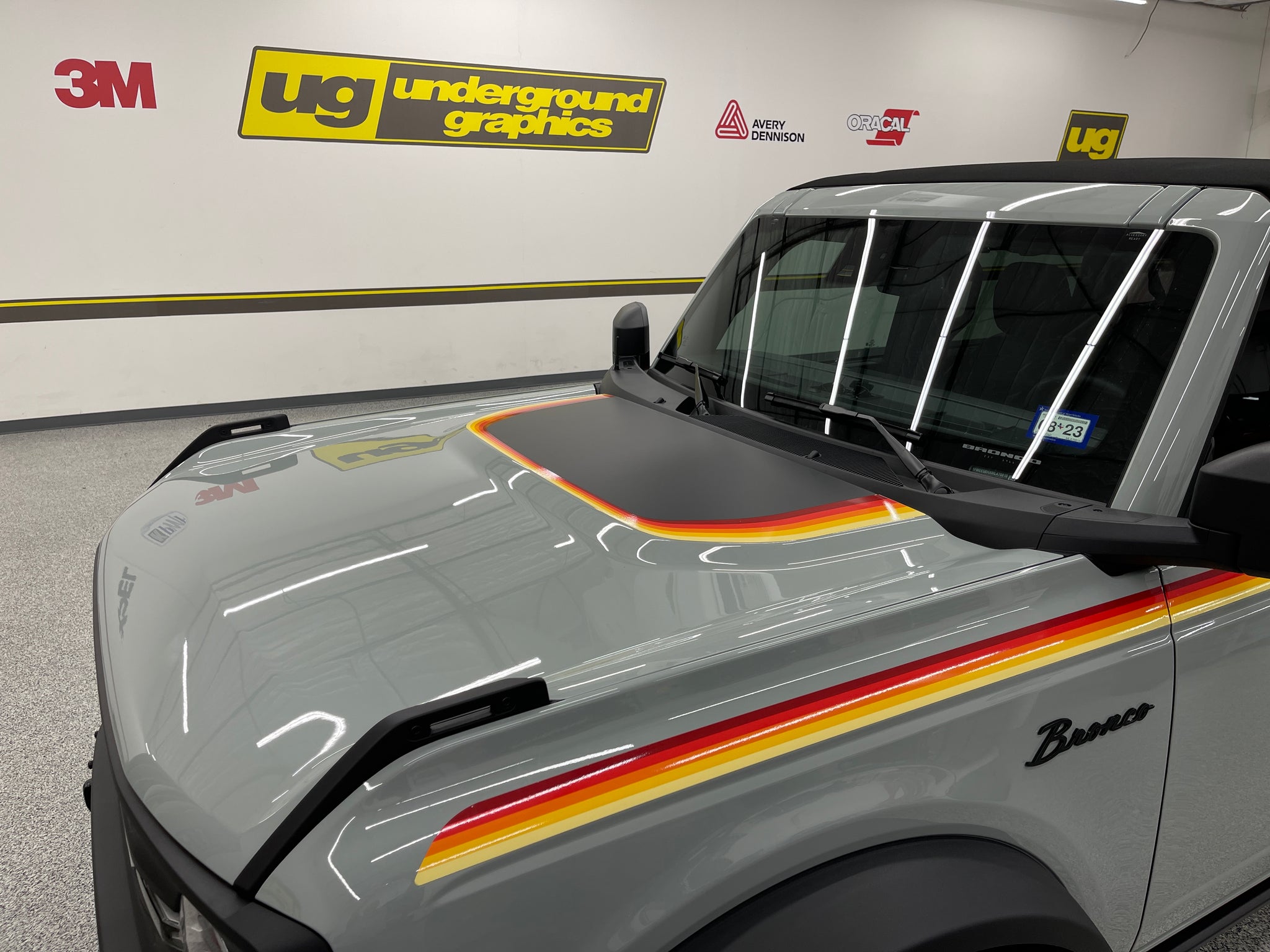 Bronco Stripes — Underground Graphics