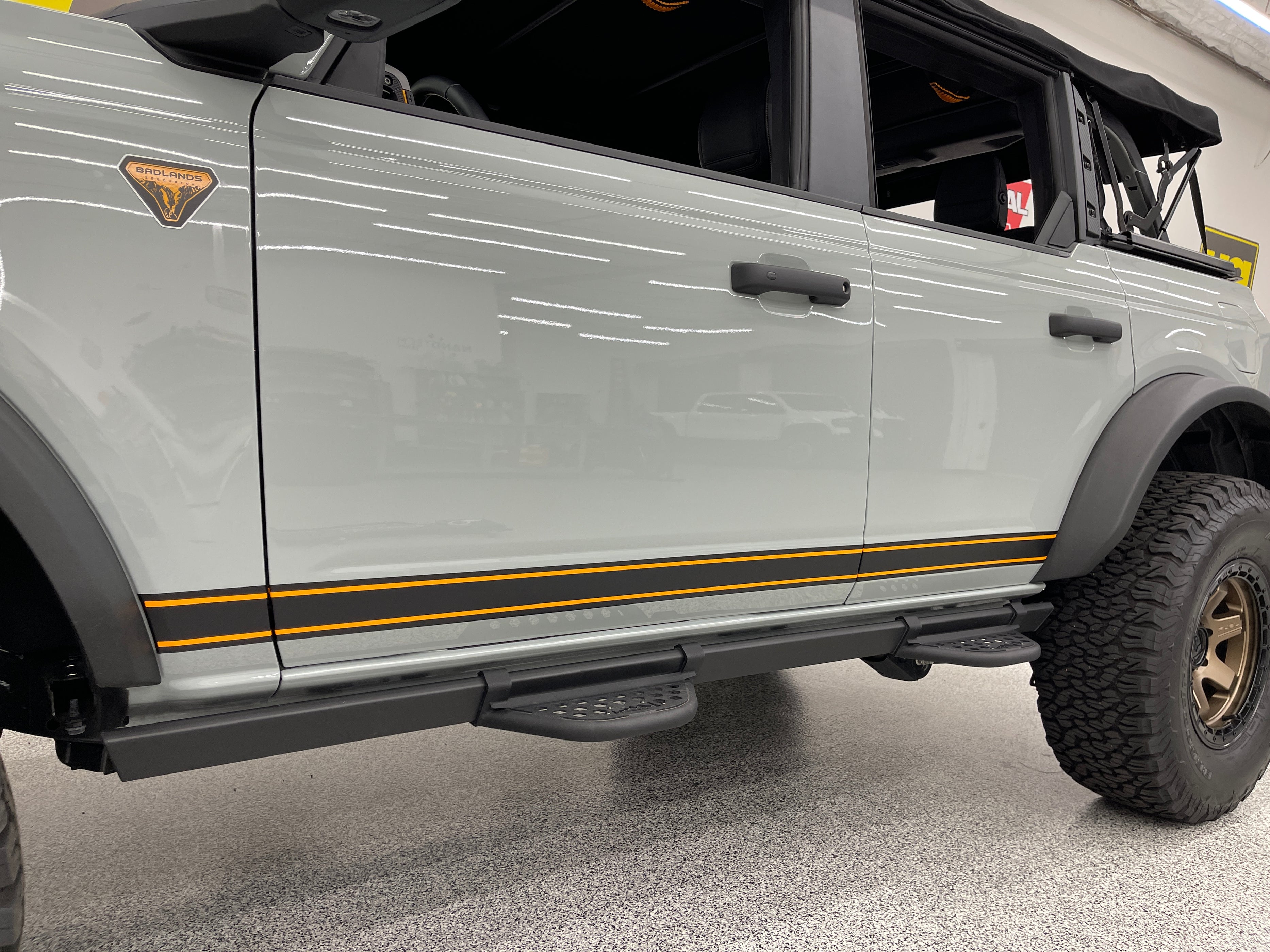 Classic 3 Inch Bronco Rocker Kit β Underground Graphics