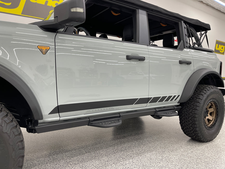 Sport Low Bronco Rocker Kit β Underground Graphics