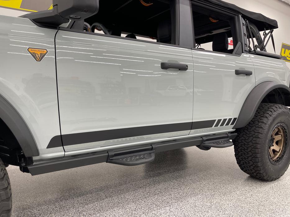 First Low Bronco Rocker Kit β Underground Graphics