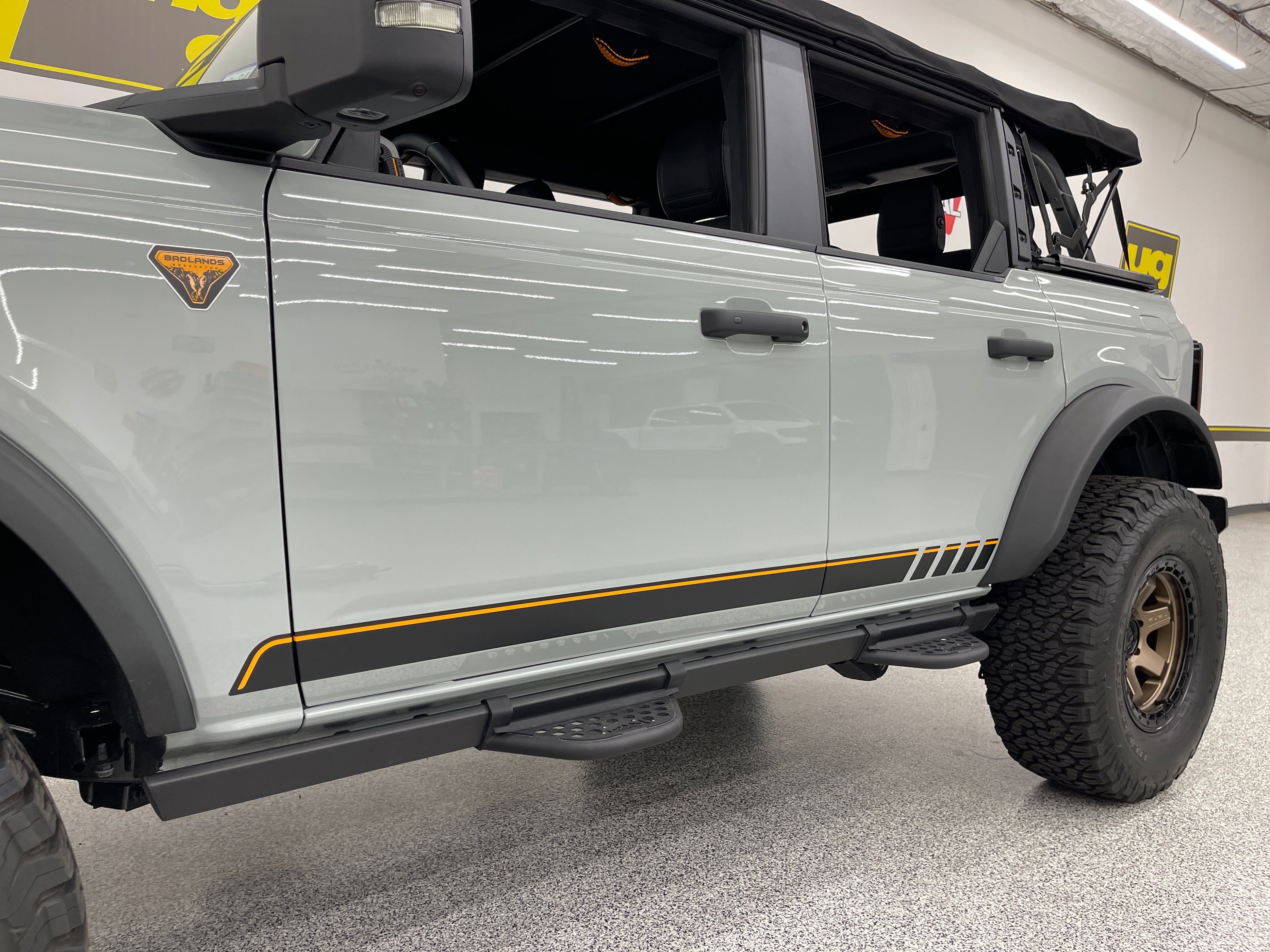 First Low Bronco Rocker Kit β Underground Graphics