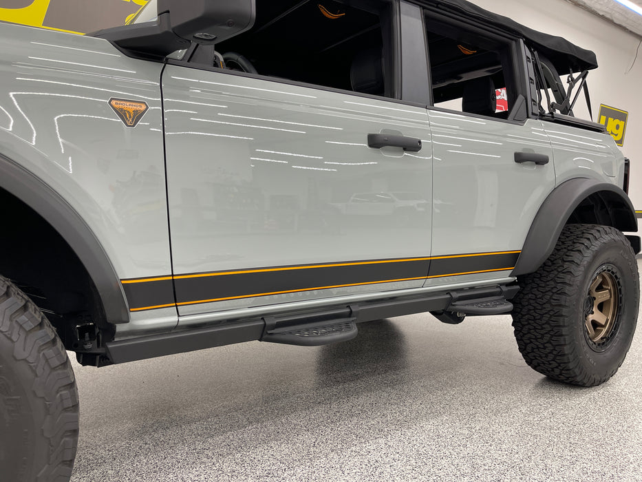 Classic 4 Inch Bronco Rocker Kit β Underground Graphics