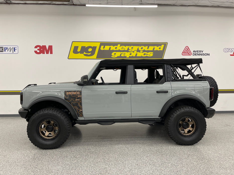 Bronco "Glade" Fender Graphics
