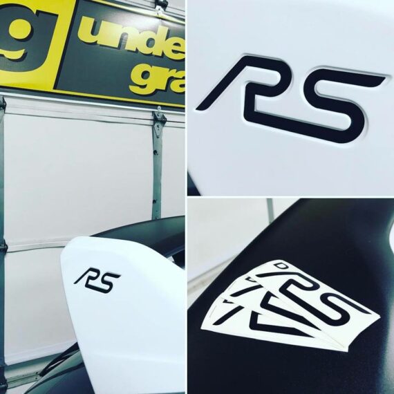 Focus RS Badge Inlays (Wing)