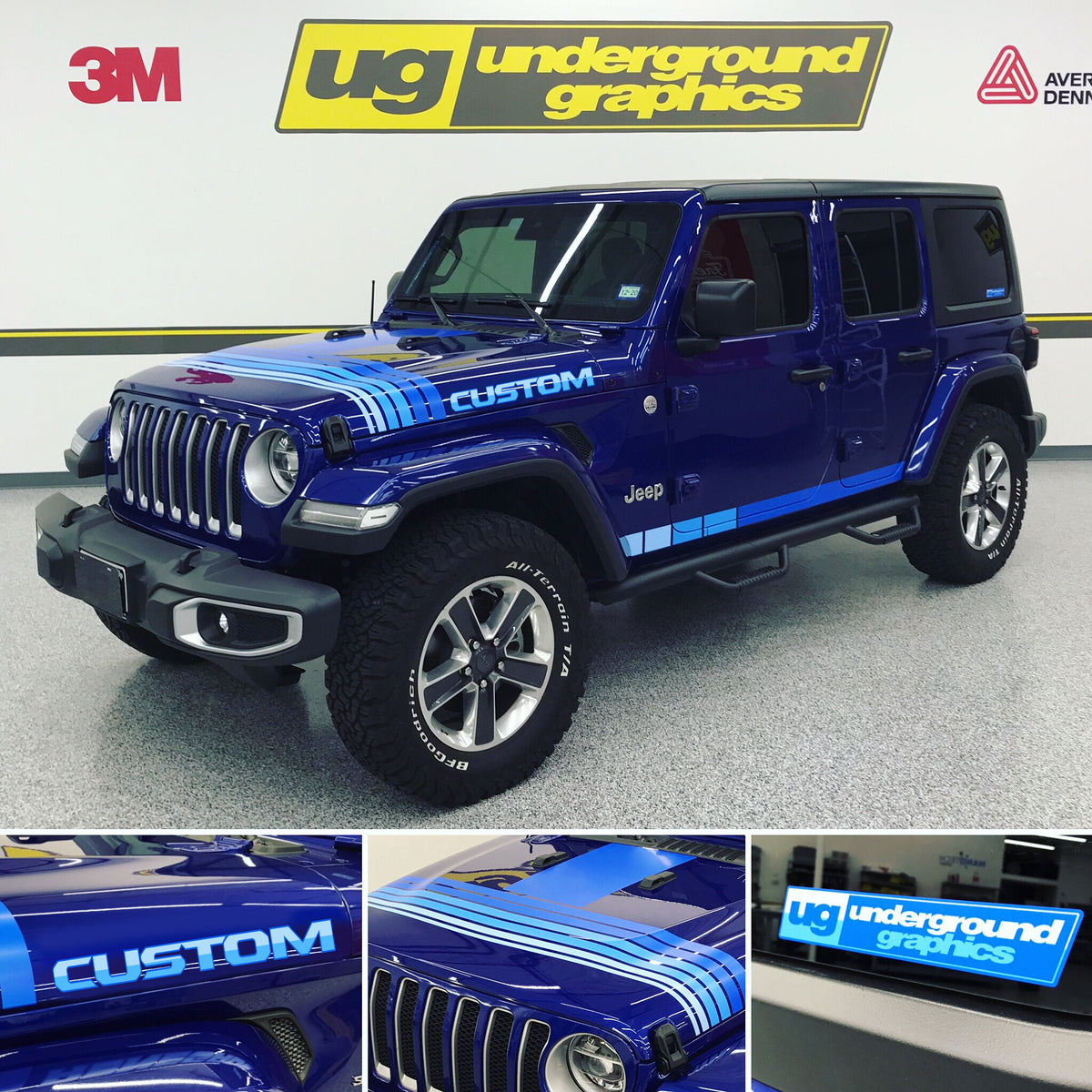 Jeep JK/JL Retro Kit 4 Door — Underground Graphics